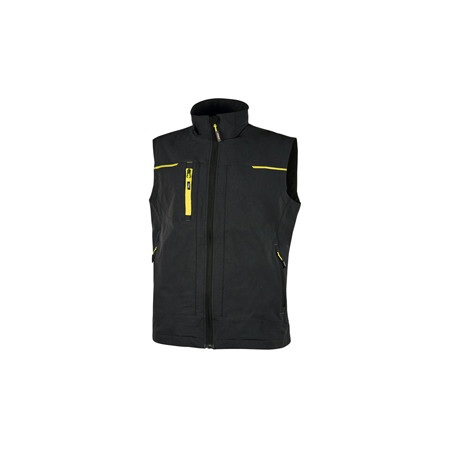 Gilet da lavoro Saturn nero/giallo Taglia XL U-Power