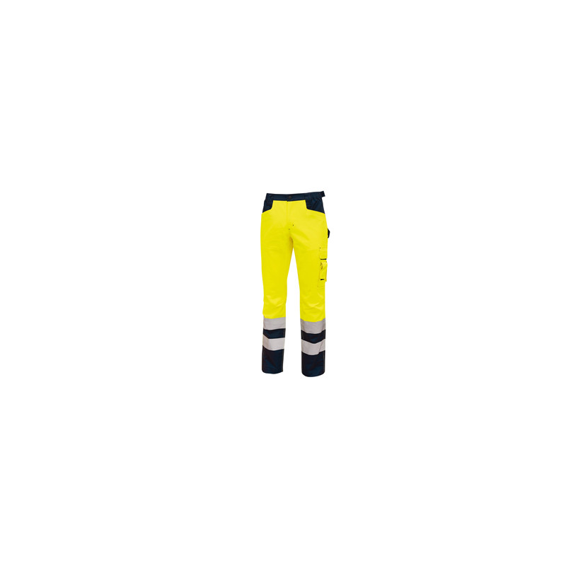 Pantalone invernale alta visibilita' Beacon giallo fluo Taglia M U-Power