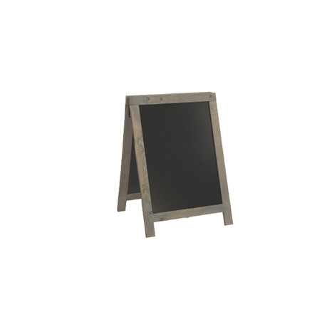 Lavagna Nature 85x54,5x44cm legno grigio SANDWICH Securit