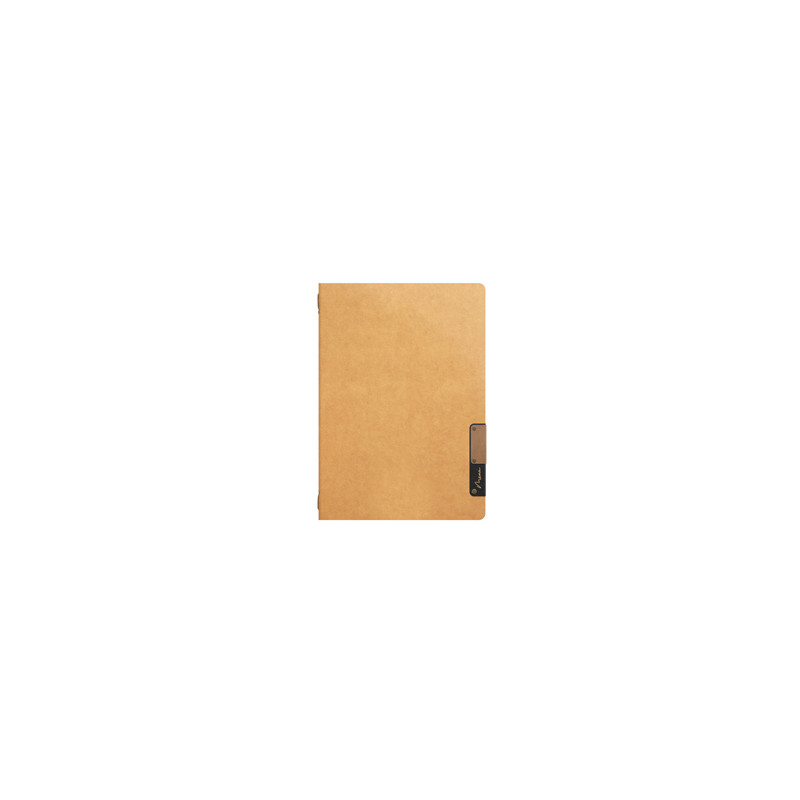 Porta Menu' A4-24,5x34cm Beige Nature con 1 INSERTO DOPPIO