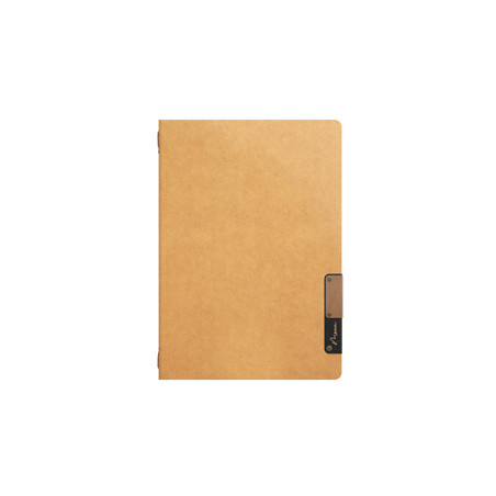 Porta Menu' A4-24,5x34cm Beige Nature con 1 INSERTO DOPPIO