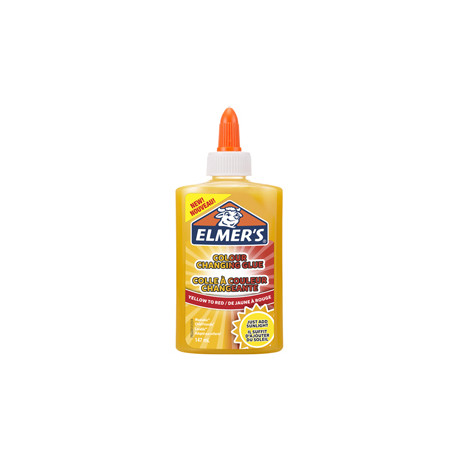 ** END ** ** END ** end* Flacone 147ml colla liquida CambiaColore dal giallo a rosso Slime Elmer's NWL