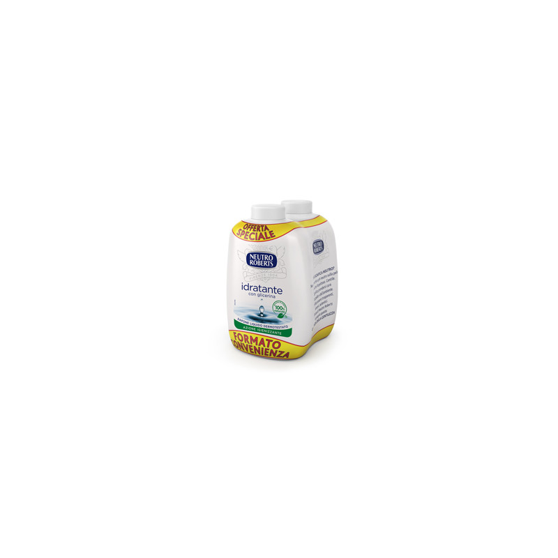 Ricarica bis 400ml sapone liquido Extra Idratante NEUTRO ROBERTS