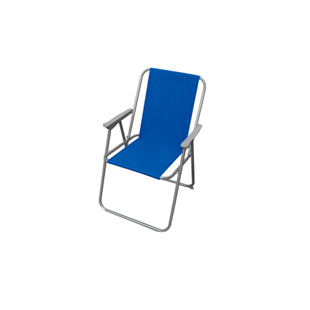 Sedia pieghevole blu Relax