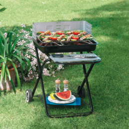 Barbecue Clic Clac pieghevole L80cm