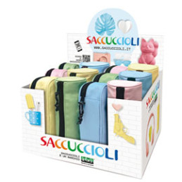 ** END ** ** END ** end* Expo 12 astuccio Saccuccioli Basic Pastel colori e forme assortiti Lebez