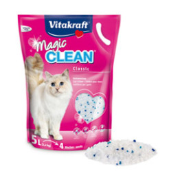 ** END ** ** END ** end* Magic Clean lettiera in scaglie di silicio per gatti 5Lt