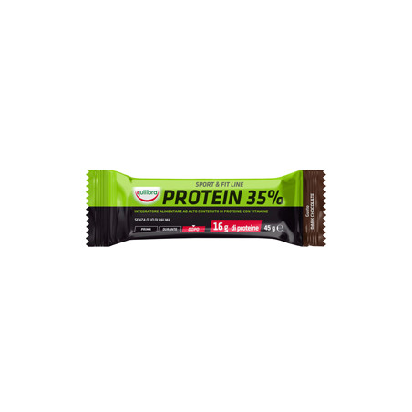 Integratore SportFit Line Protein 35 Gusto Dark Chocolate 45gr Equilibra
