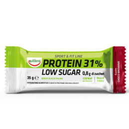 ** END ** ** END ** end* Integratore SportFit Line Protein 31 Low Sugar Choco Brownie 35gr Equilibra