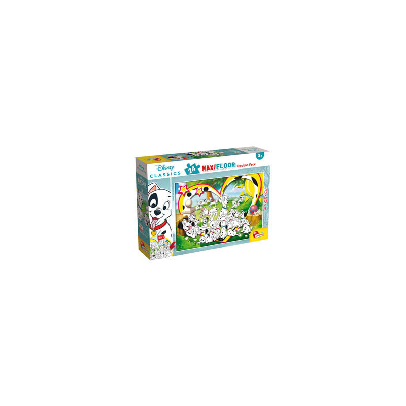 Puzzle Maxi 24pz "Disney Carica 101" Lisciani