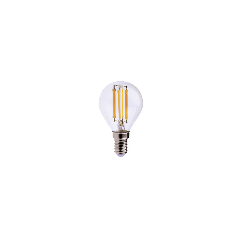 LAMPADA LED Minisfera 6W E14 3000K luce bianca calda