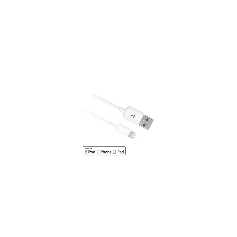Cavo USB 2.0/Lightning per smartphone e tablet 1mt Eminent