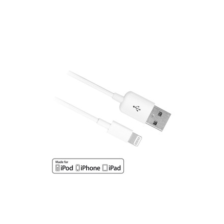 Cavo USB 2.0/Lightning per smartphone e tablet 1mt Eminent