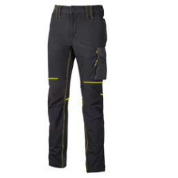 Pantaloni da lavoro invernali World taglia L nero U-Power