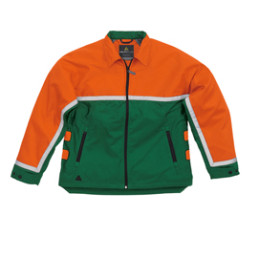 ** END ** ** END ** end* Giacca per boscaiolo Epicea3 Tg. M verde/arancio