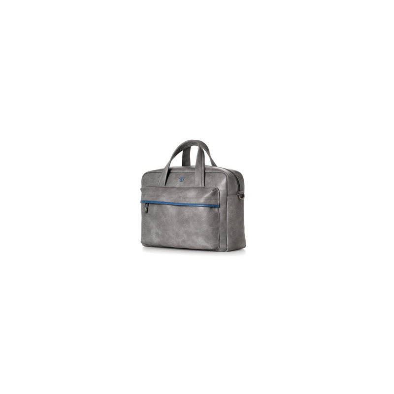 ** END ** ** END ** end* Borsa con manici Bluegate dim. 40x29x16cm grigio INTEMPO