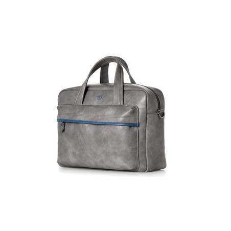 ** END ** ** END ** end* Borsa con manici Bluegate dim. 40x29x16cm grigio INTEMPO