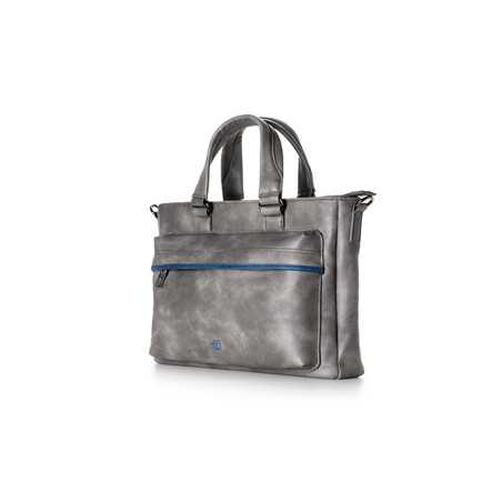 ** END ** ** END ** end* Borsa Unisex Bluegate dim. 39x29x13cm grigio INTEMPO