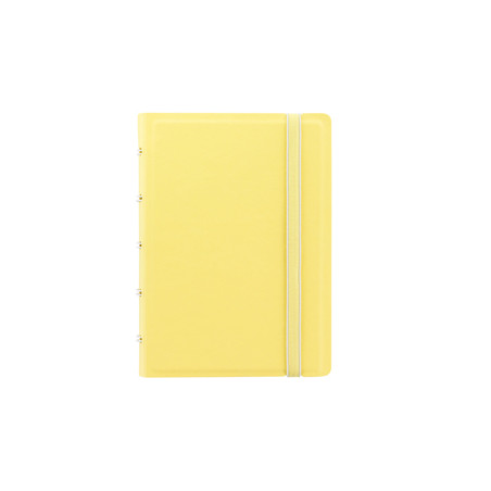 ** END ** ** END ** end* Notebook Pocket f.to 144x105mm a righe 56 pag giallo limone similpelle Filofax