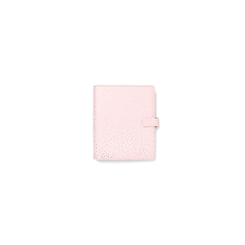 Organiser f.to A5 233x217x46mm c/cinturino Confetti rosa Filofax