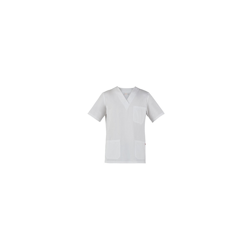 Casacca Jason a maniche corte Tg. XL bianco