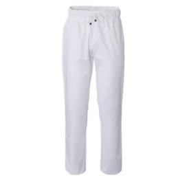 Pantalone da cuoco Plutone Tg. S bianco