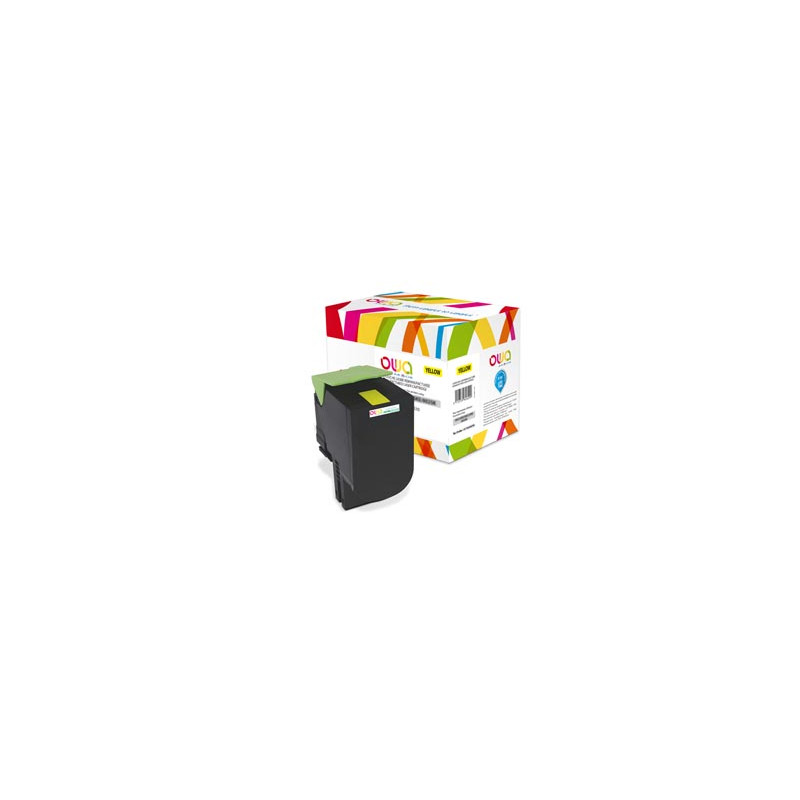 Toner Giallo Armor per Lexmark CX410, CX510