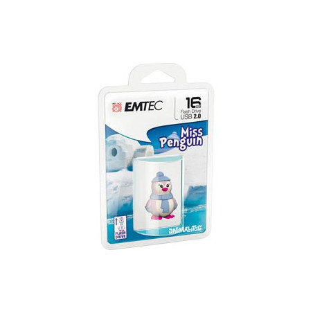 ** END ** ** END ** end* MEMORIA USB2.0 M336 16GB Animalitos Lady Penguin