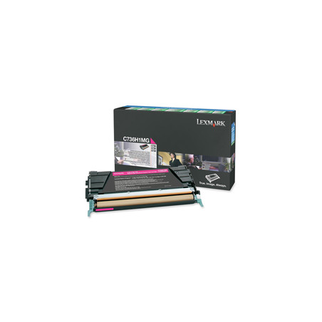 TONER MAGENTA C736, X736, X738, ALTA CAPACITA' RETURN PROGRAM