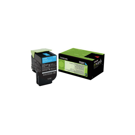 TONER 702C RETURN PROGRAM CIANO CAPACITA' STANDARD