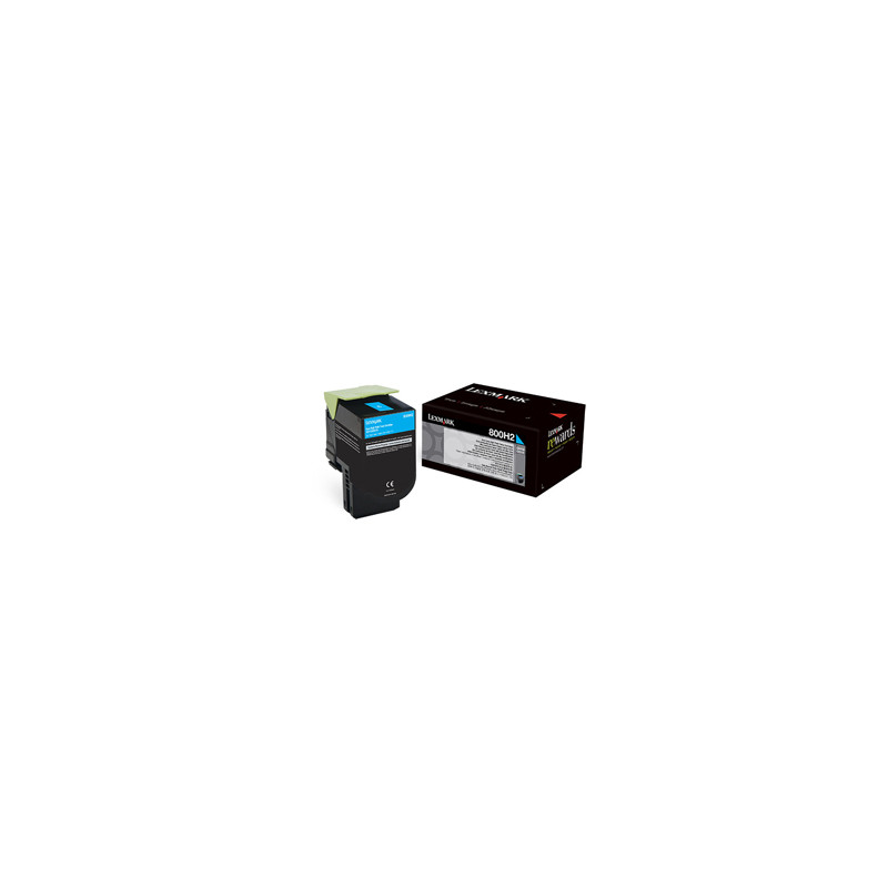 TONER CIANO 800H2 ALTA CAPACITA' CX410DE/ CX410DTE e CX410E