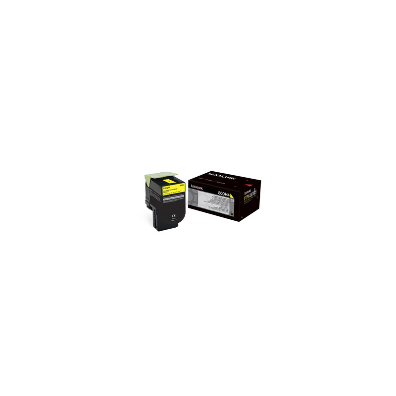 TONER GIALLO 800H4 ALTA CAPACITA' CX410DE/ CX410DTE e CX410E