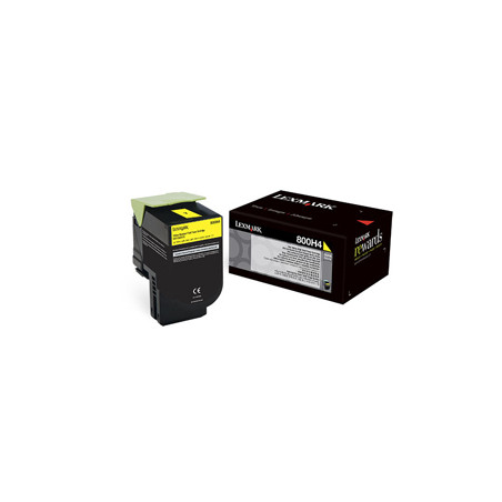 TONER GIALLO 800H4 ALTA CAPACITA' CX410DE/ CX410DTE e CX410E