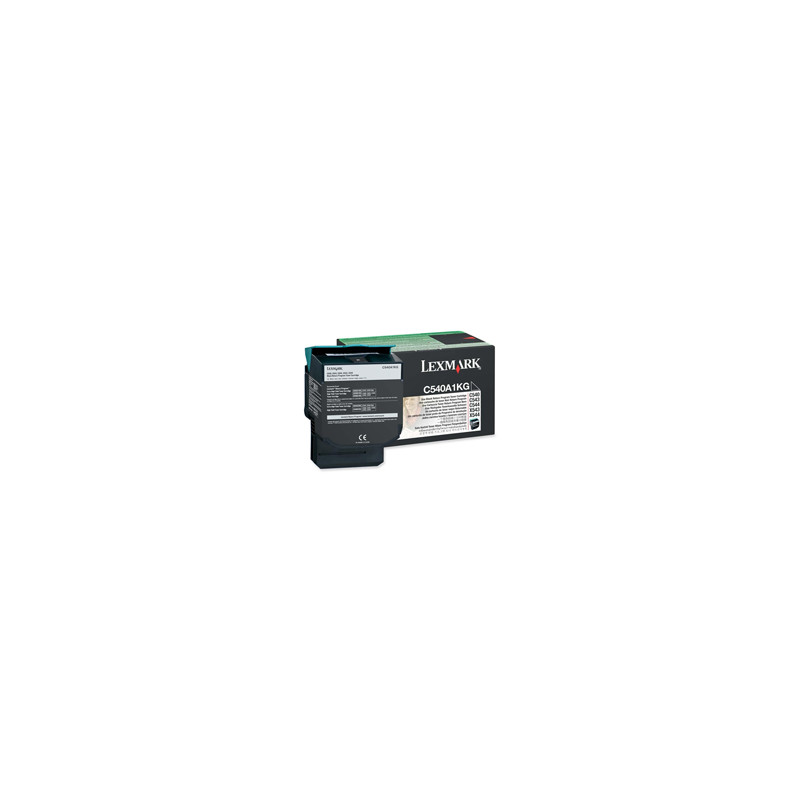 TONER RETURN PROGRAM NERO C540 C543 C544 X543 CAPACITA' STANDARD