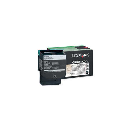 TONER RETURN PROGRAM NERO C540 C543 C544 X543 CAPACITA' STANDARD