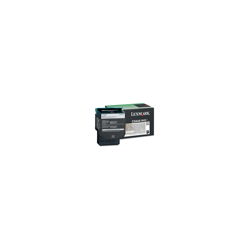 TONER RETURN PROGRAM NERO C544 X544 ALTISSIMA CAPACITA'