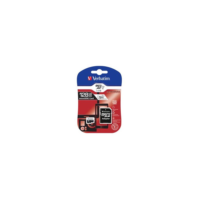 MICRO SD CARD 128GB HC CLASSE 10 FINO A 45MB/S