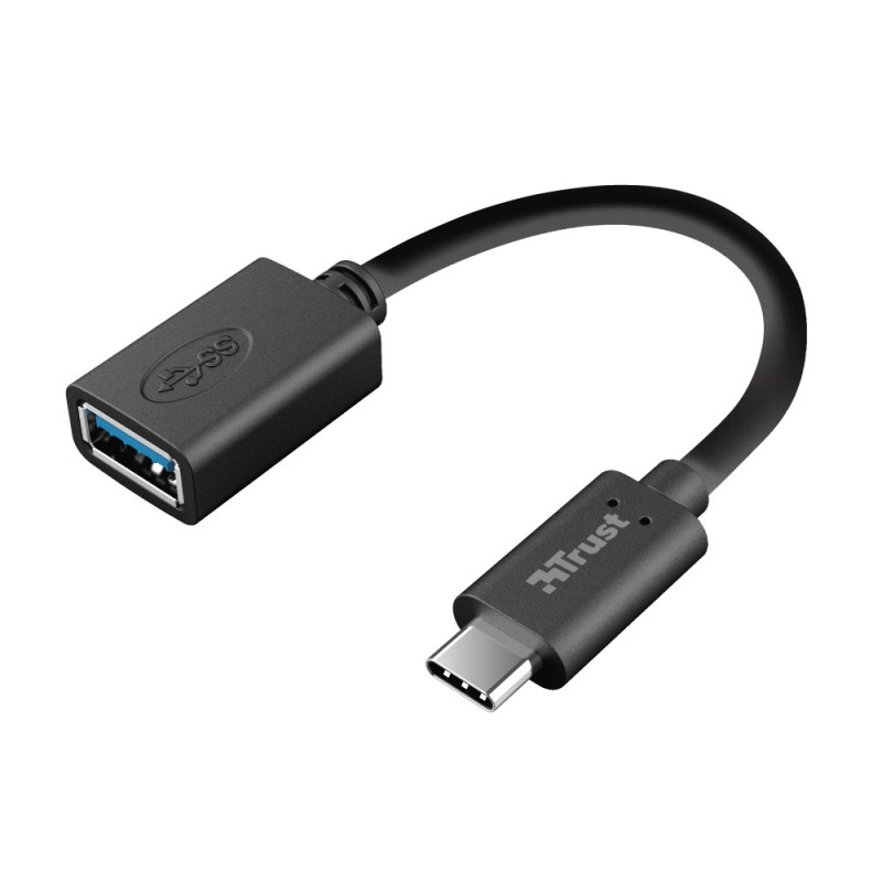 Convertitore da USB tipo C a USB 3.1 Gen 1 nero TRUST