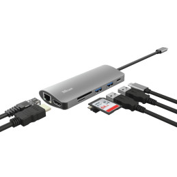 Adattatore multiporta USB-C 7-in-1 Dalyx -Trust