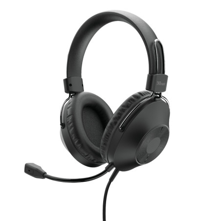 Cuffie con microfono over-ear USB HS-250 Trust