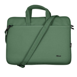 Borsa ecocompatibile per notebook da 16" Bologna - verde salvia Trust