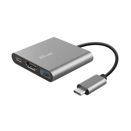 Adattatore USB-C multiporta 3-in-1 Dalyx Trust
