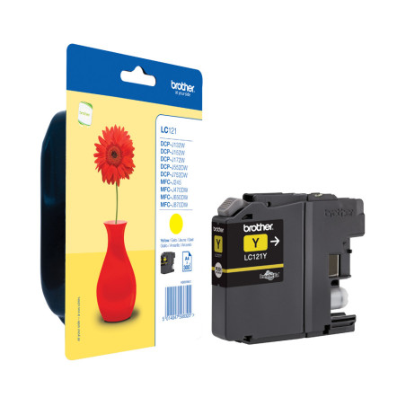 ink  GIALLO LC-121Y DCP-J552DW MFC-J470DW MFC-J650DW