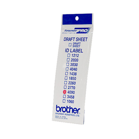 Etich. (40x90 mm) Brother per Stamp Creator