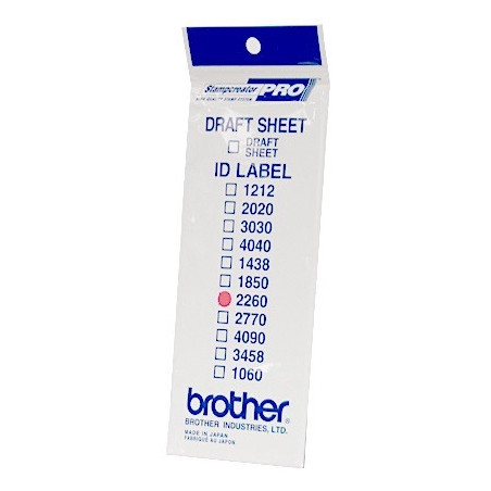 Etich. (22x60 mm) Brother per Stamp Creator