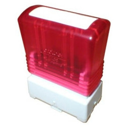 Timbro Rosso Brother (22x60 mm) per Stamp Creator