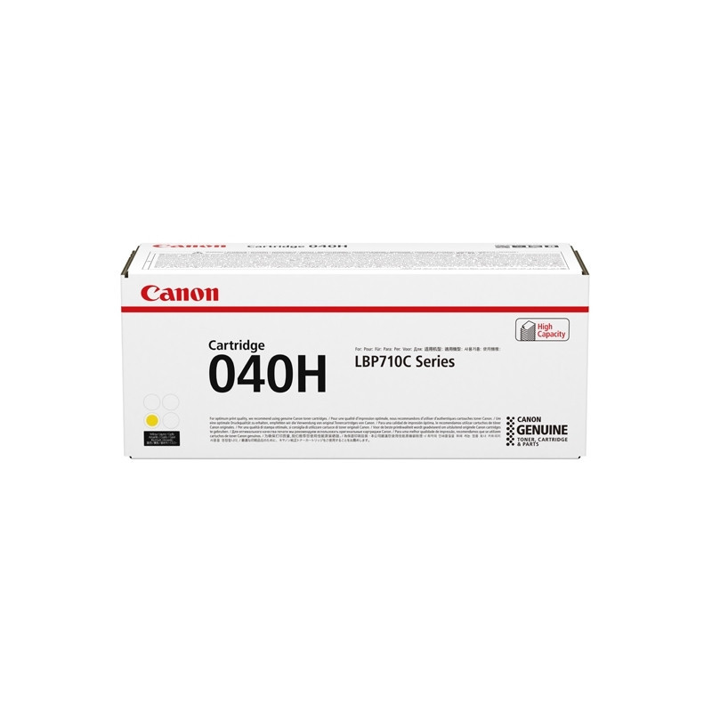 TONER CANON 040HY GIALLO RESA ELEVATA PER LBP710Cx 712Cx 10.000 PAG