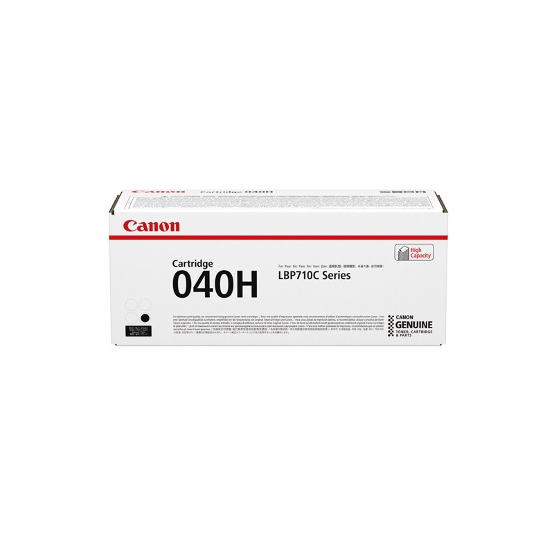 TONER CANON 040HBK NERO PER LBP710Cx 712Cx 12.500 PAG