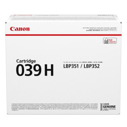 TONER NERO 039H ALTA CAPACITA' LBP352x e LBP351