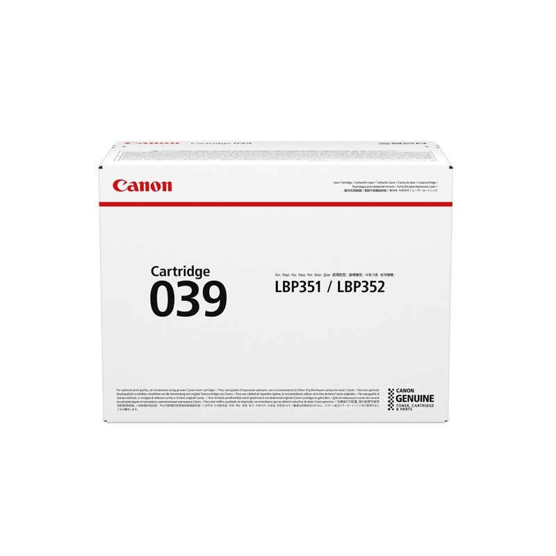 TONER CRG 039 NERO PER LBP351x 352x 11.000 pages